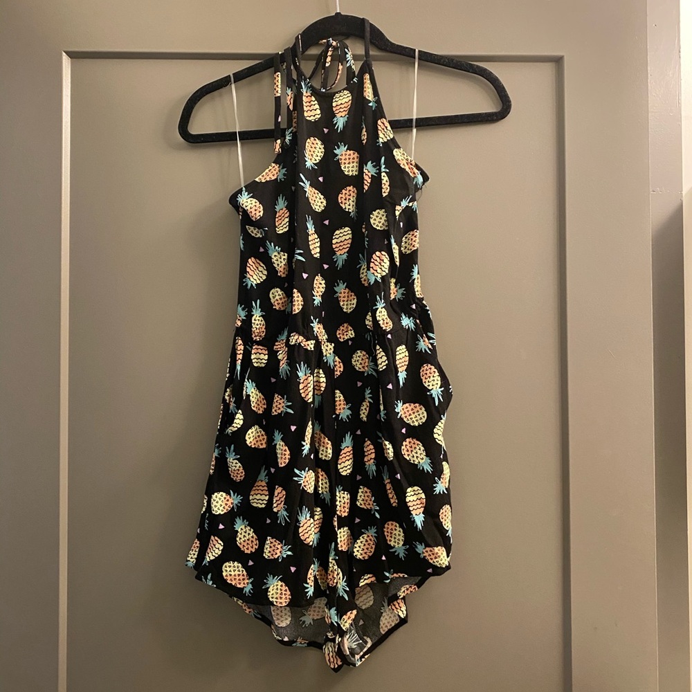 Pineapple pattern Romper
